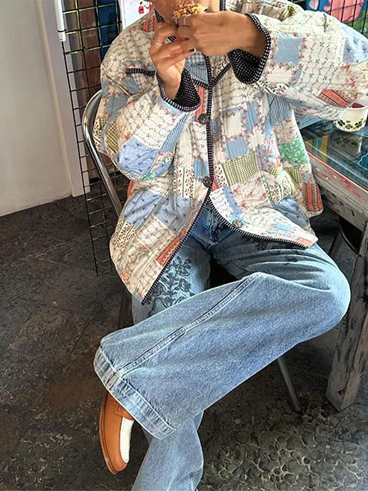 Relaxed Fit Single-Breasted Blazer