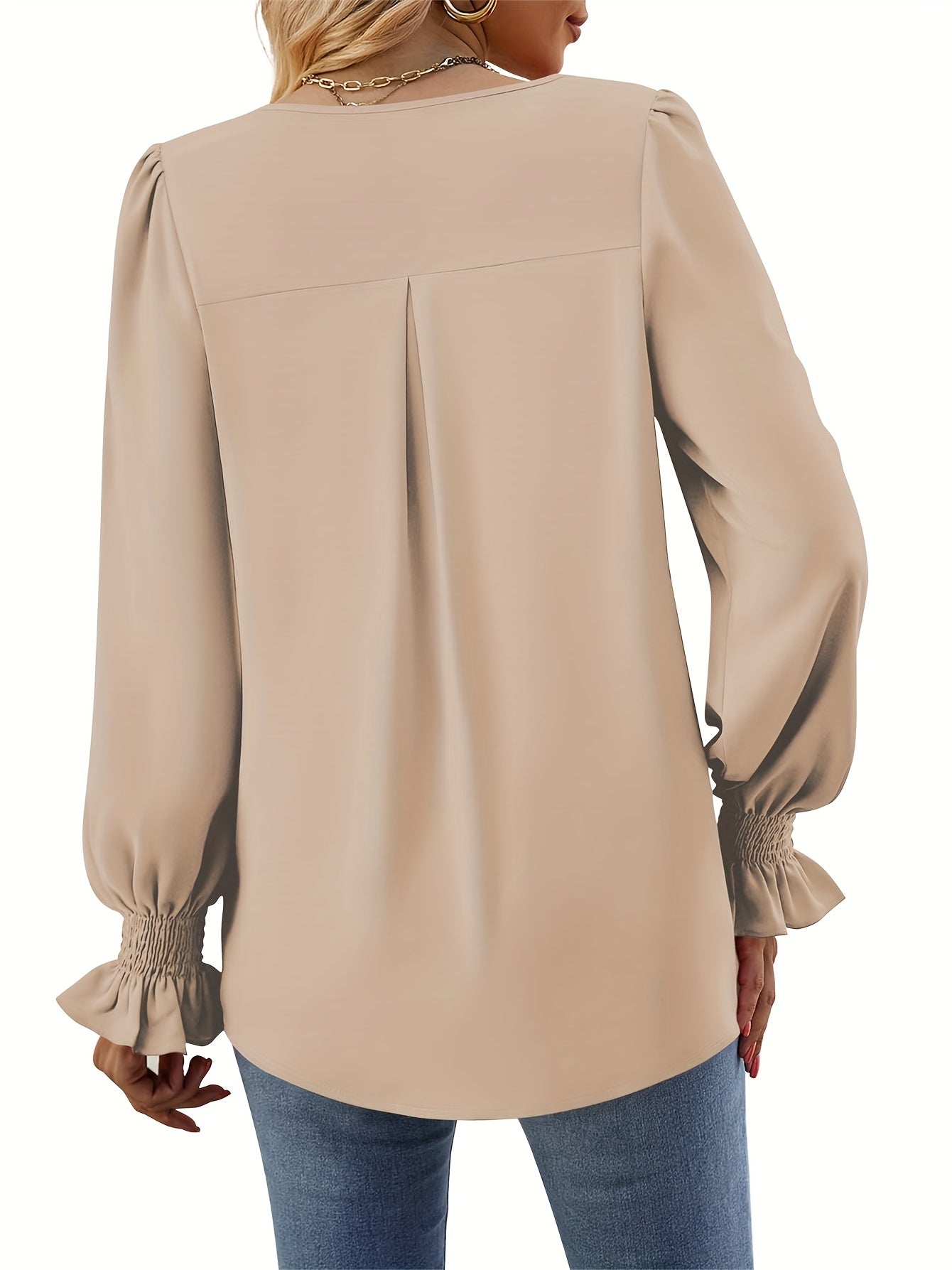 Chic V-Neck Blouse