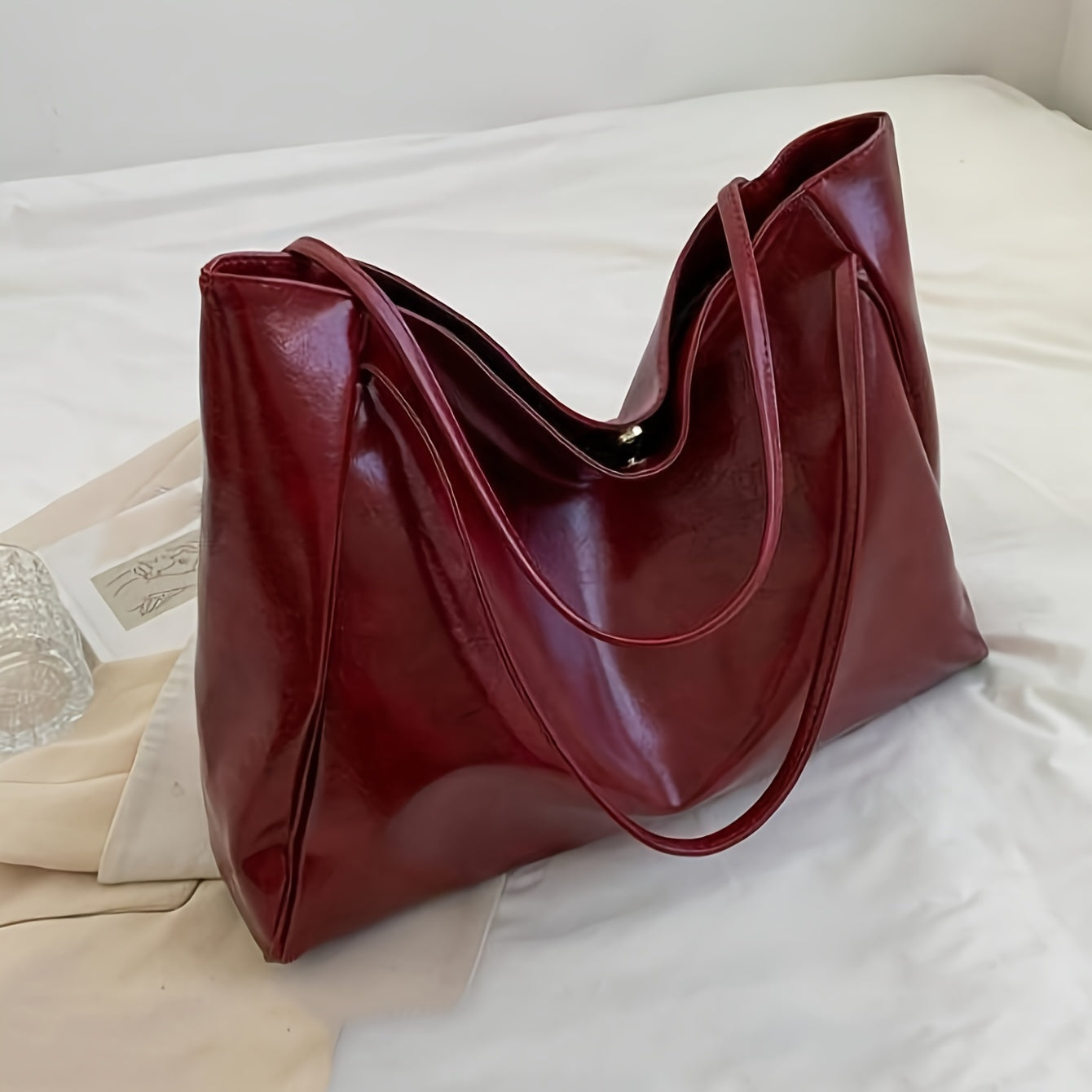 Jasmine Leather Shoulder Bag