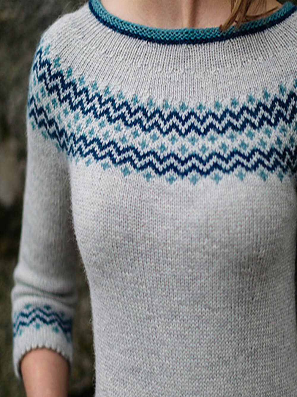 Trendy Round Neck Sweater