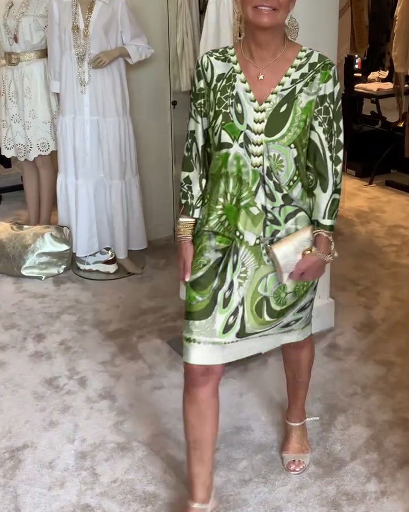 Mariane Bold Print Dress