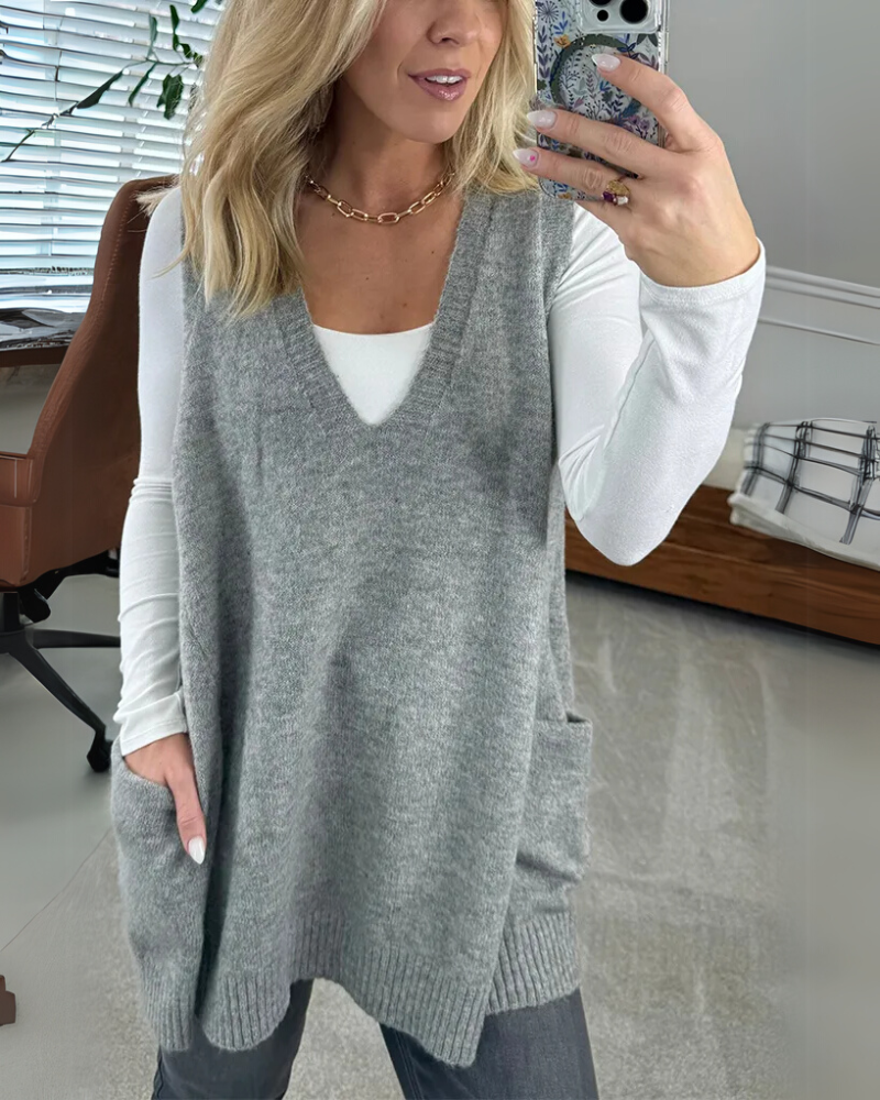 Cozy Knit Vest