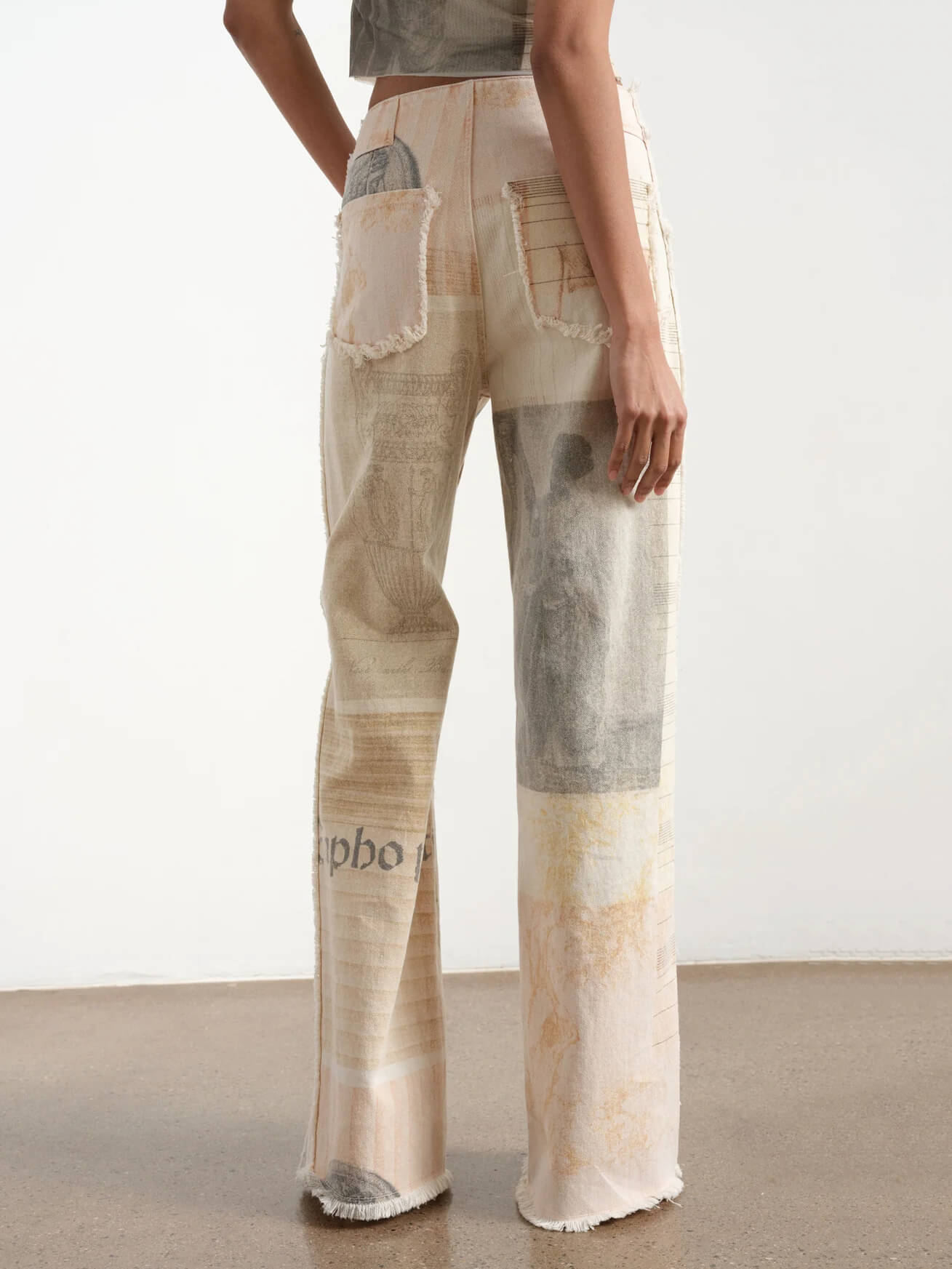 Alma Flared Wide-Leg Jeans