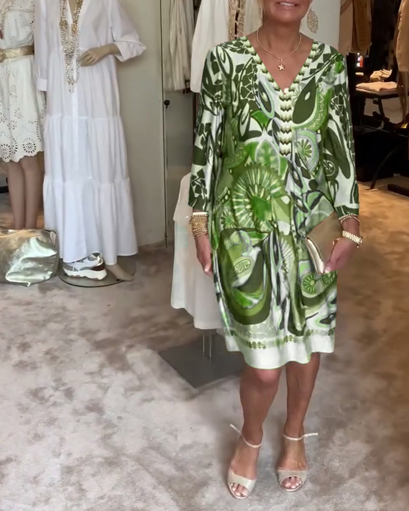 Mariane Bold Print Dress