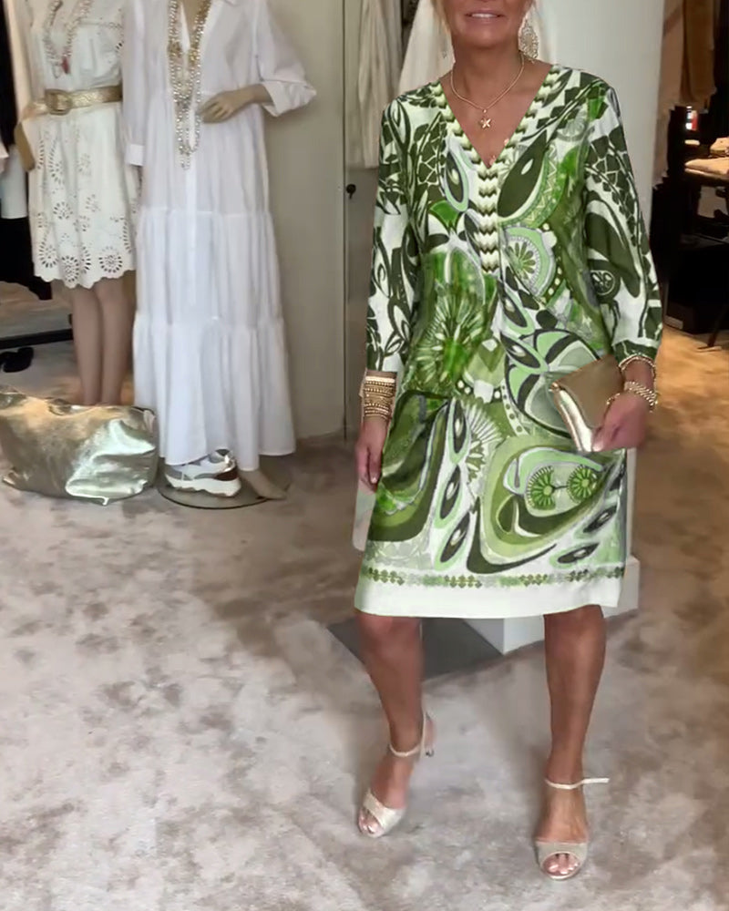 Mariane Bold Print Dress