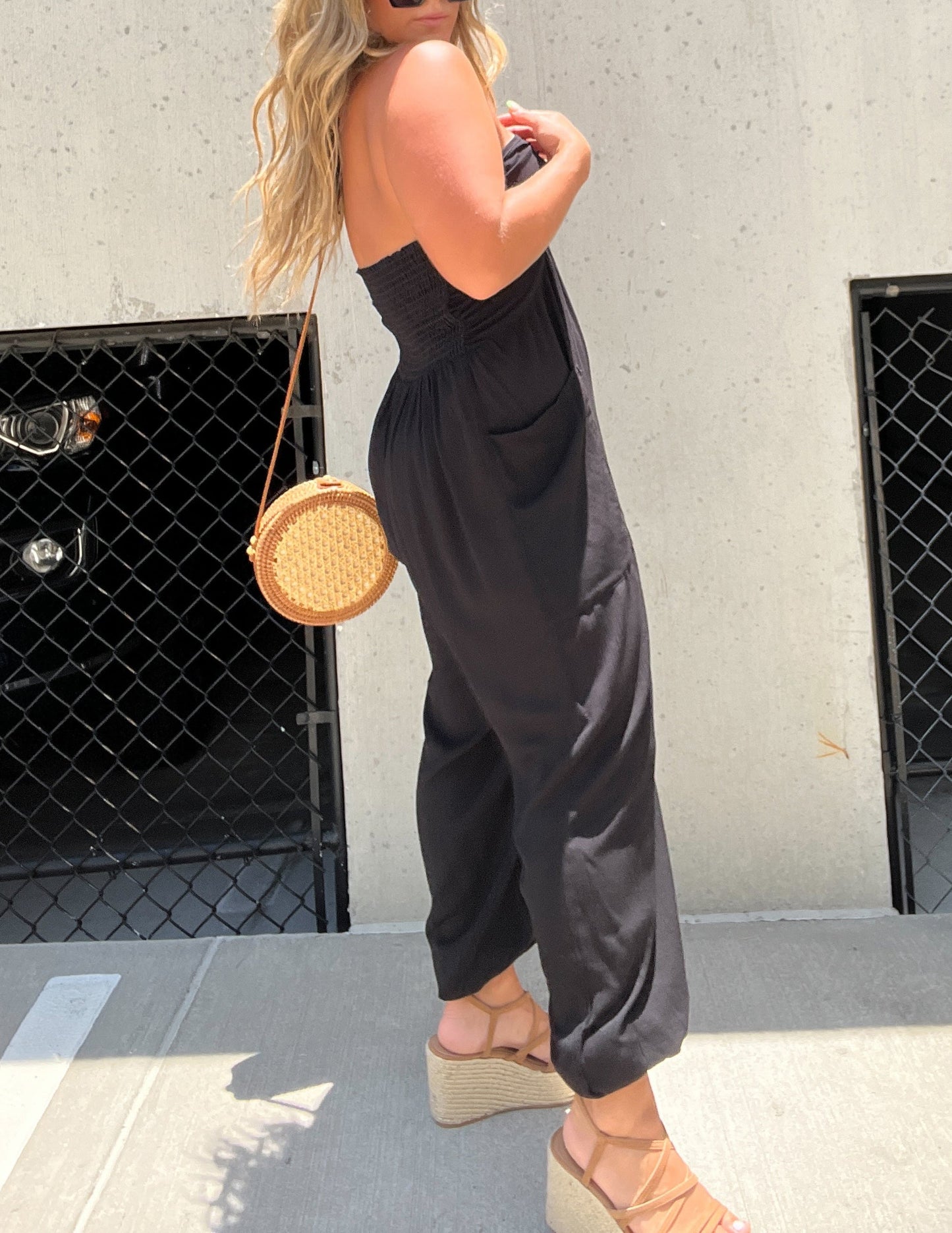 Black Hipster Jumpsuit