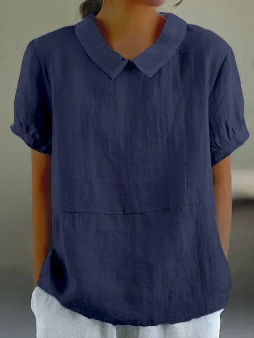 Casual Puff Sleeve Blouse