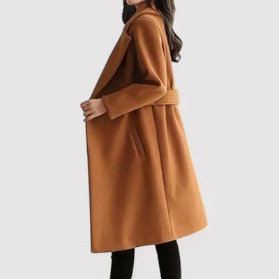 Belted Elegance Coat