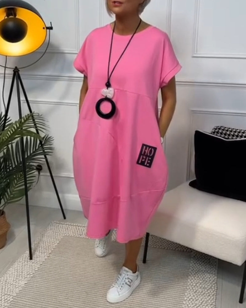 Casual Short Sleeve Kaftan