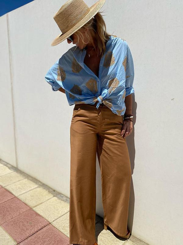 Greta Embroidered Top