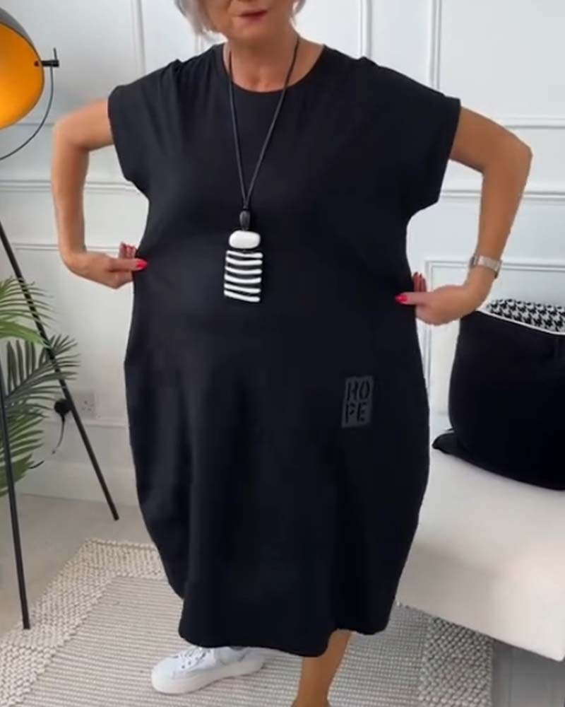 Casual Short Sleeve Kaftan
