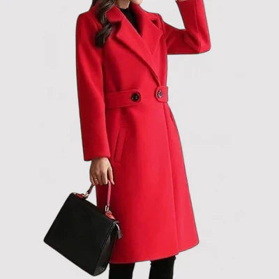 Indie Belted Elegance Coat