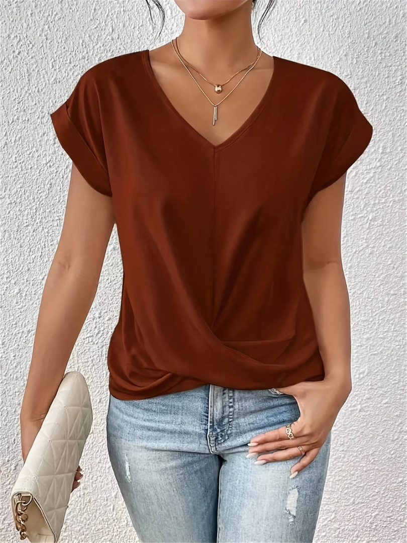 Chic V-Neck Tee