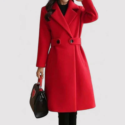 Indie Belted Elegance Coat