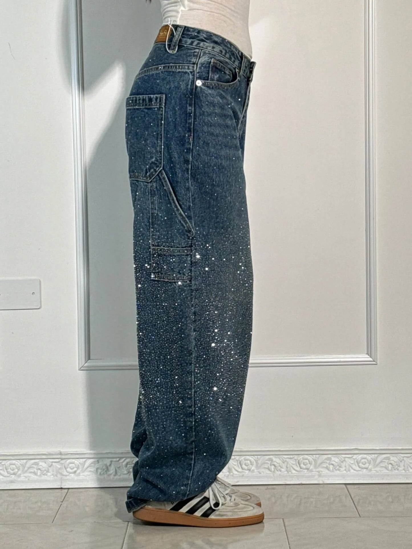 Shine Denim Jeans by Balloon Carpenter