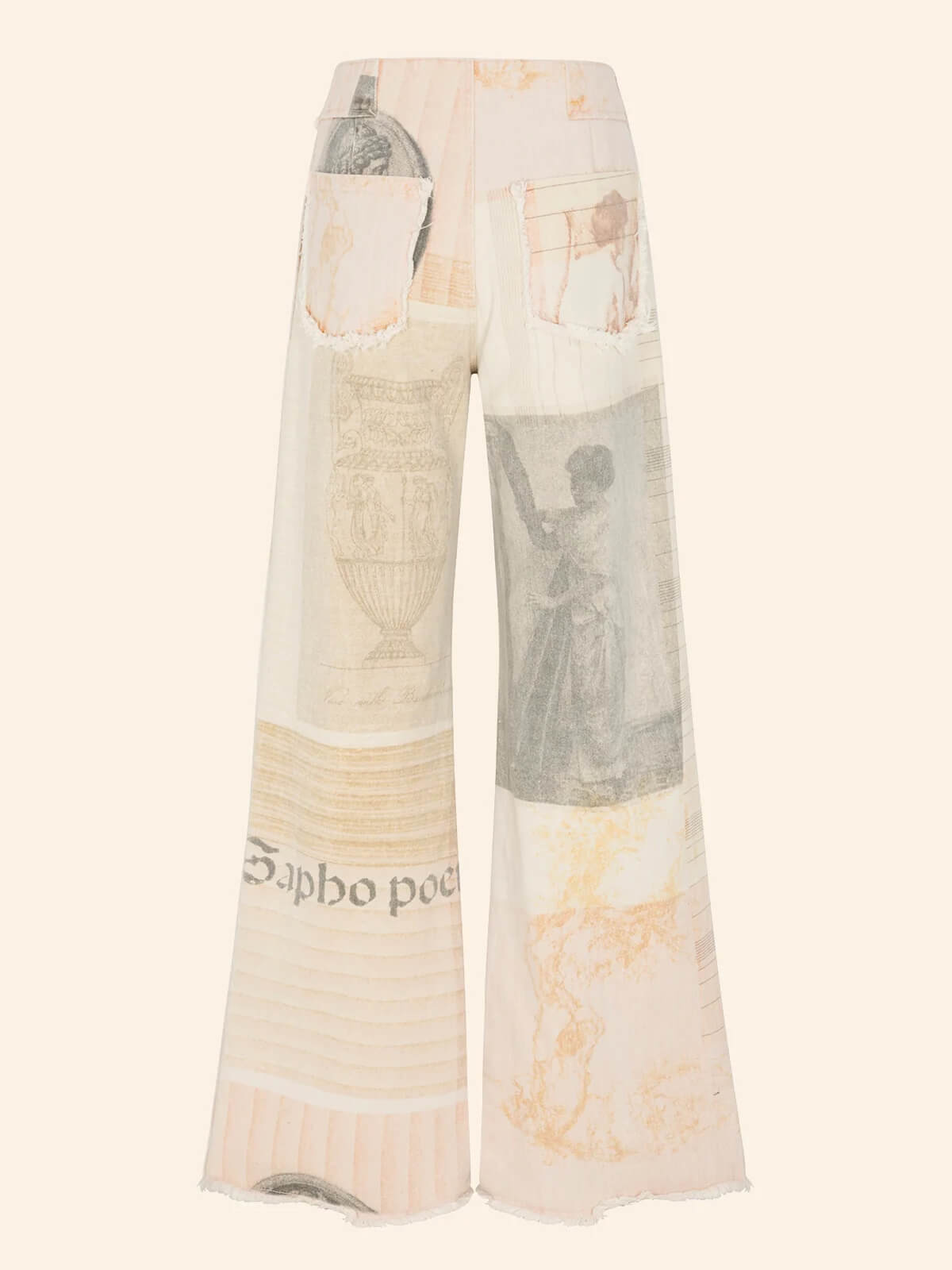 Alma Flared Wide-Leg Jeans