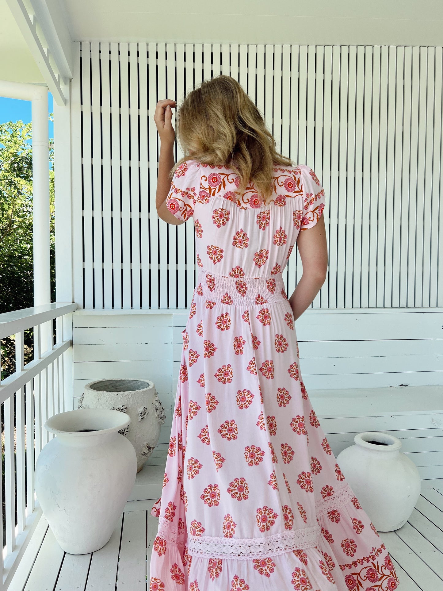 Romi Maxi Dress - Desert Wildflower Print