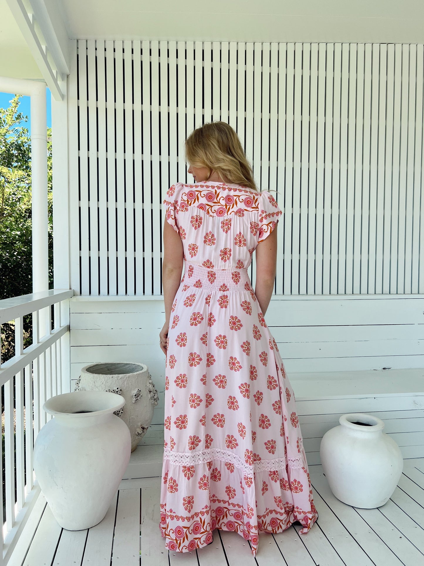 Romi Maxi Dress - Desert Wildflower Print