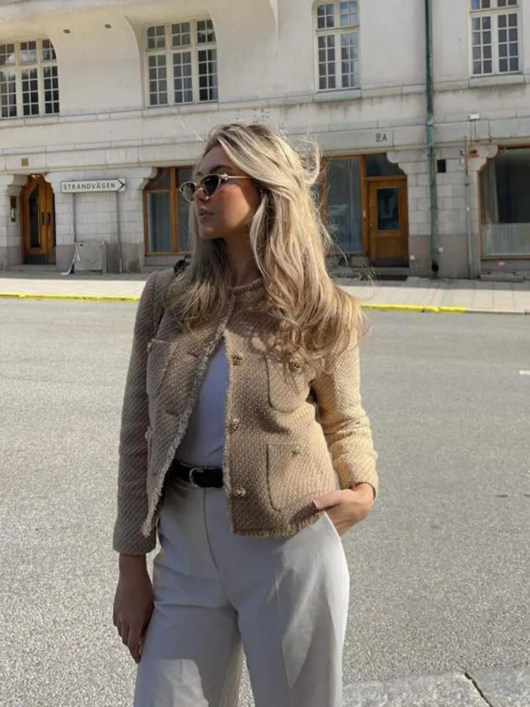 Stevie Tweed Cropped Jacket