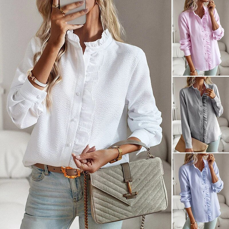 Elegant Ruffled Collar