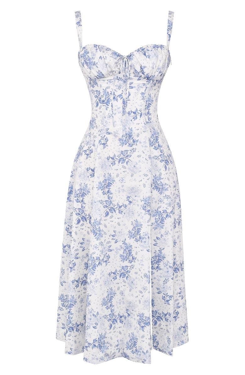 Freya Floral Midi Dress