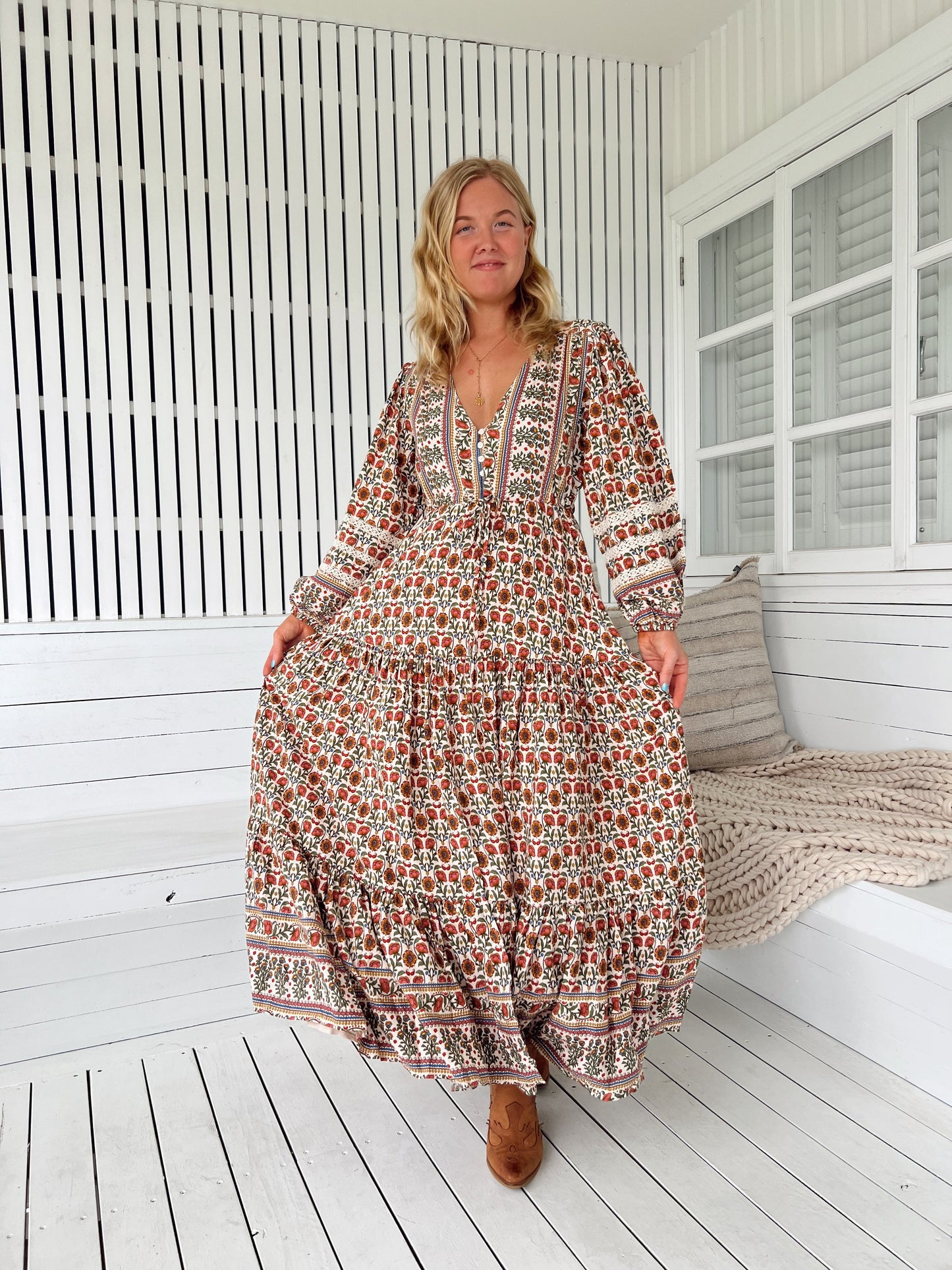 Harlowe Teresa Lace Maxi Dress