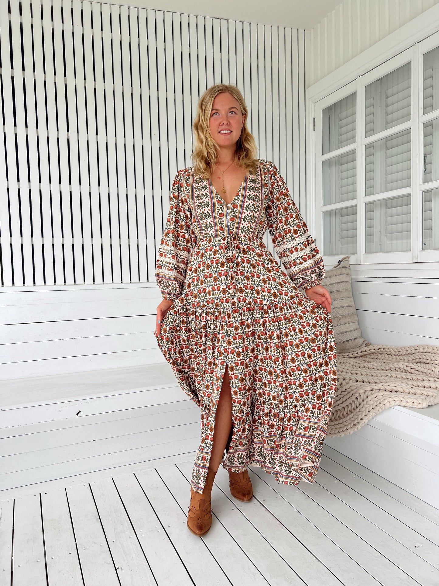 Harlowe Teresa Lace Maxi Dress