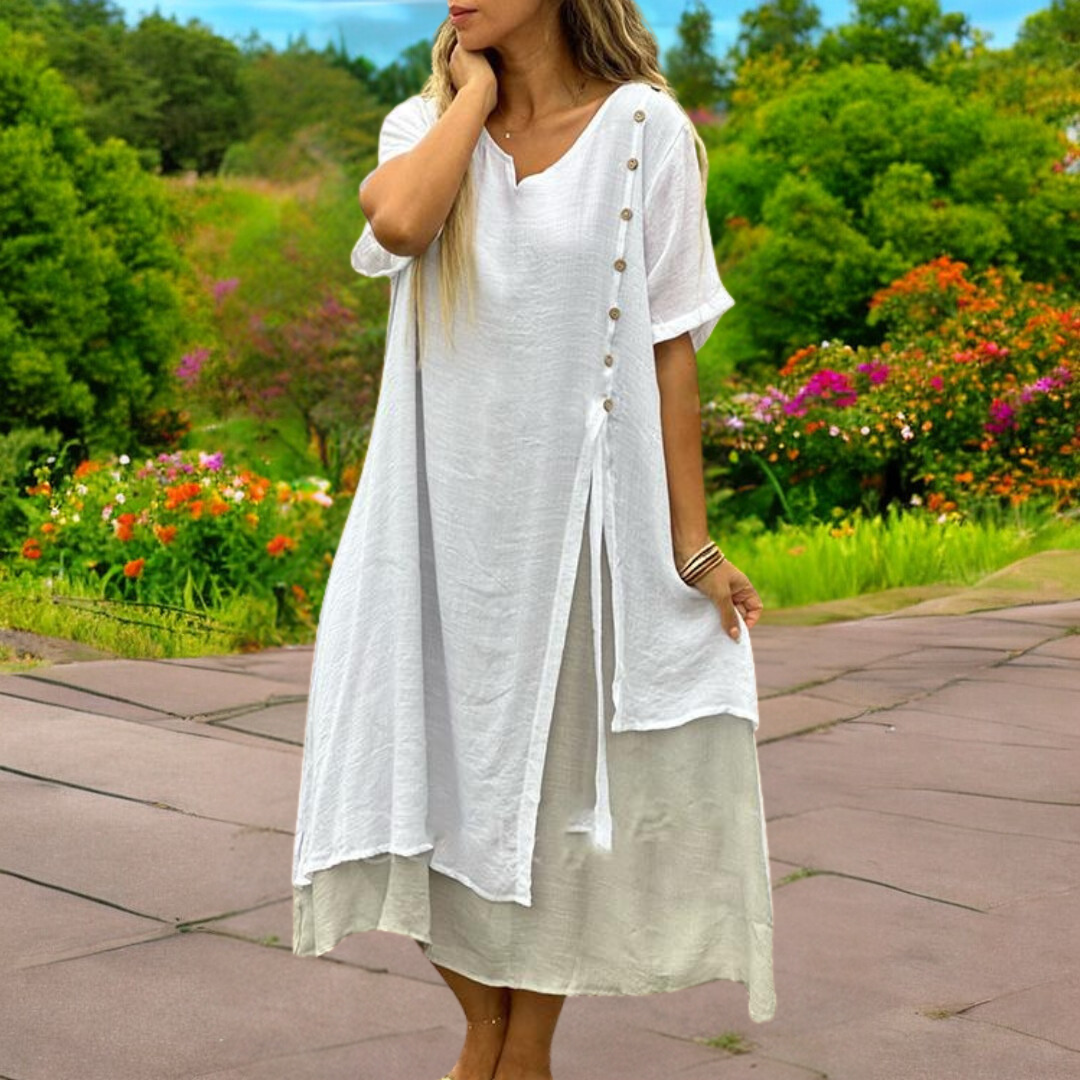 Amelia V-neck Dress