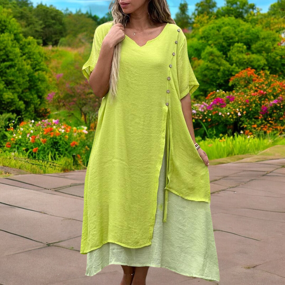 Amelia V-neck Dress