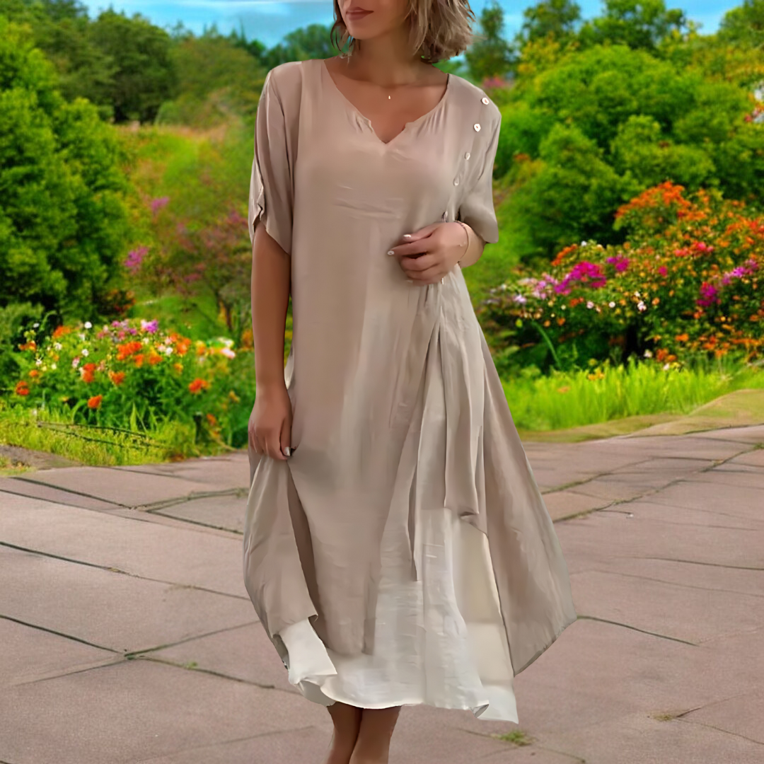 Amelia V-neck Dress
