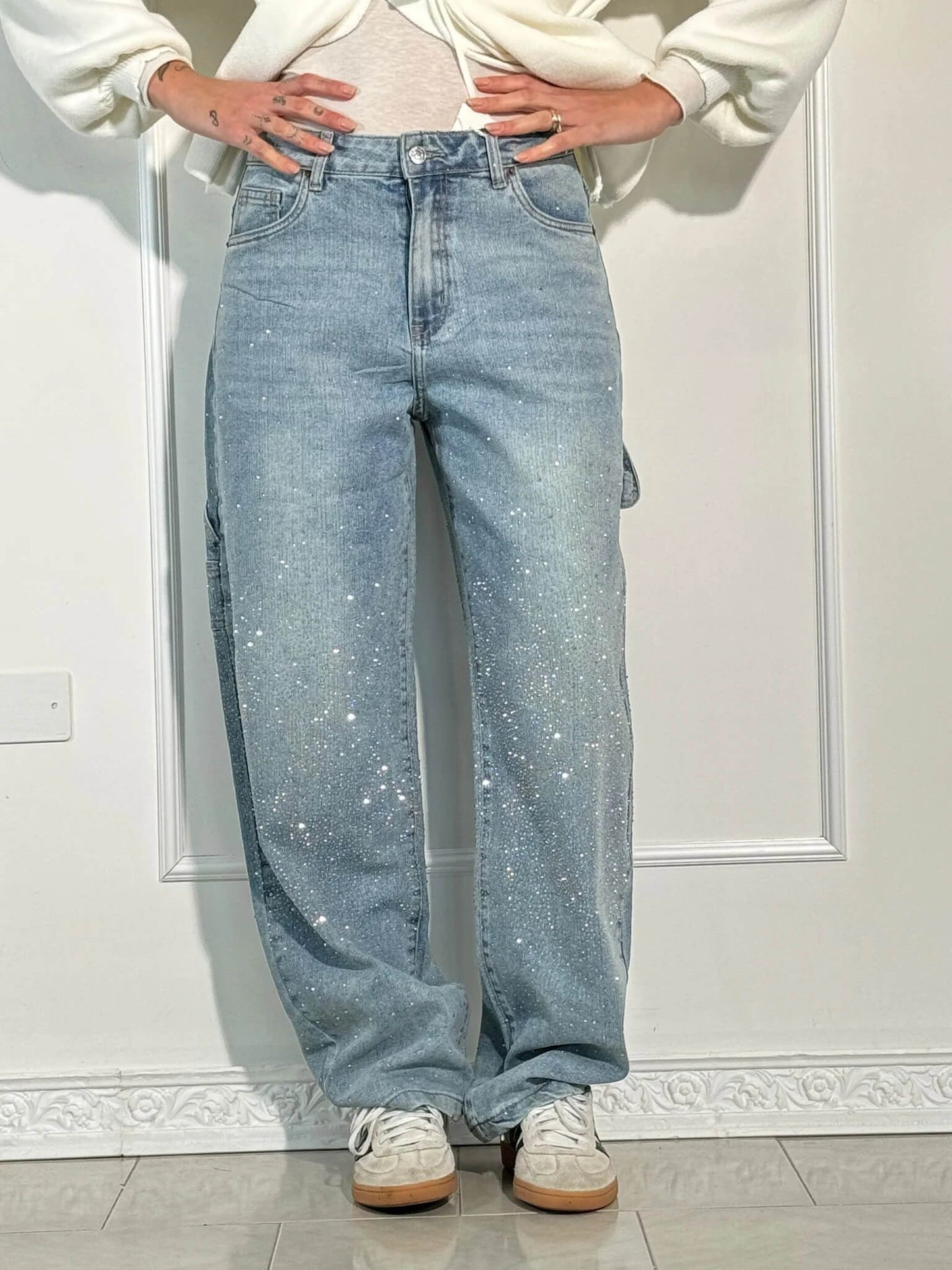Shine Denim Jeans by Balloon Carpenter