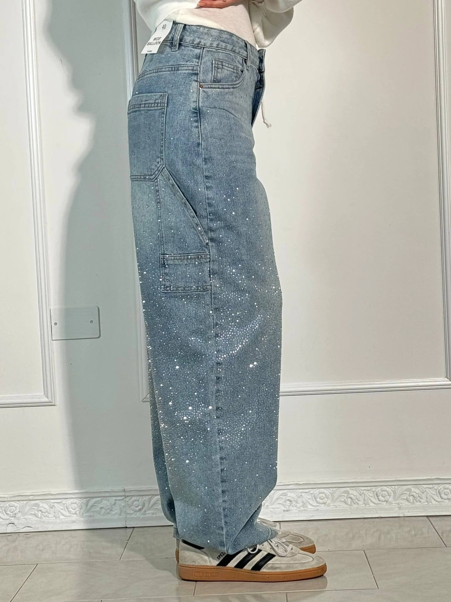 Shine Denim Jeans by Balloon Carpenter