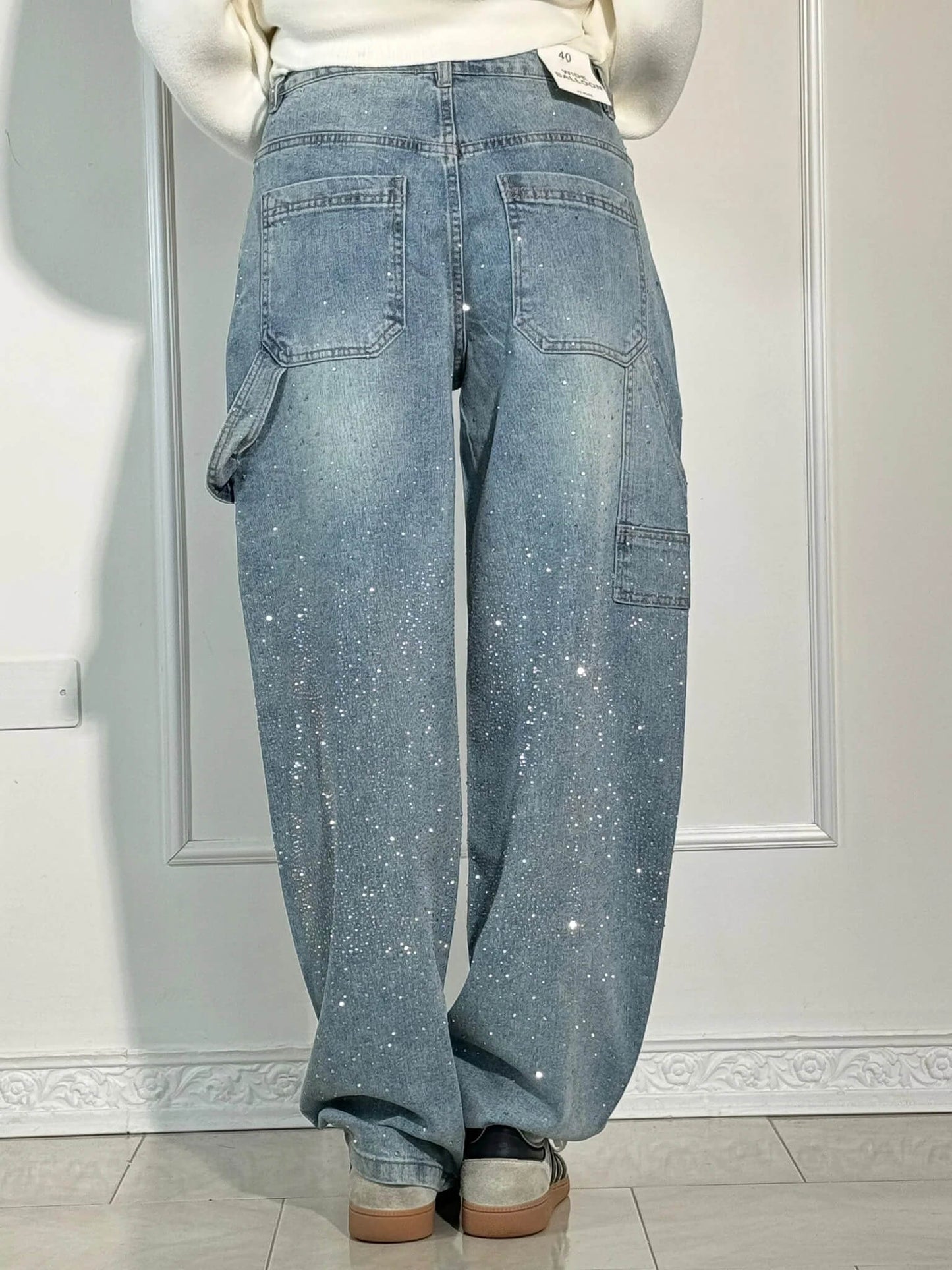 Shine Denim Jeans by Balloon Carpenter