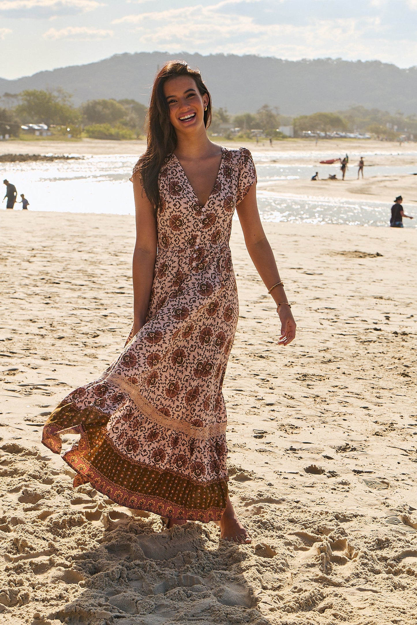 Carmen Maxi Dress - Bohemian Spirit