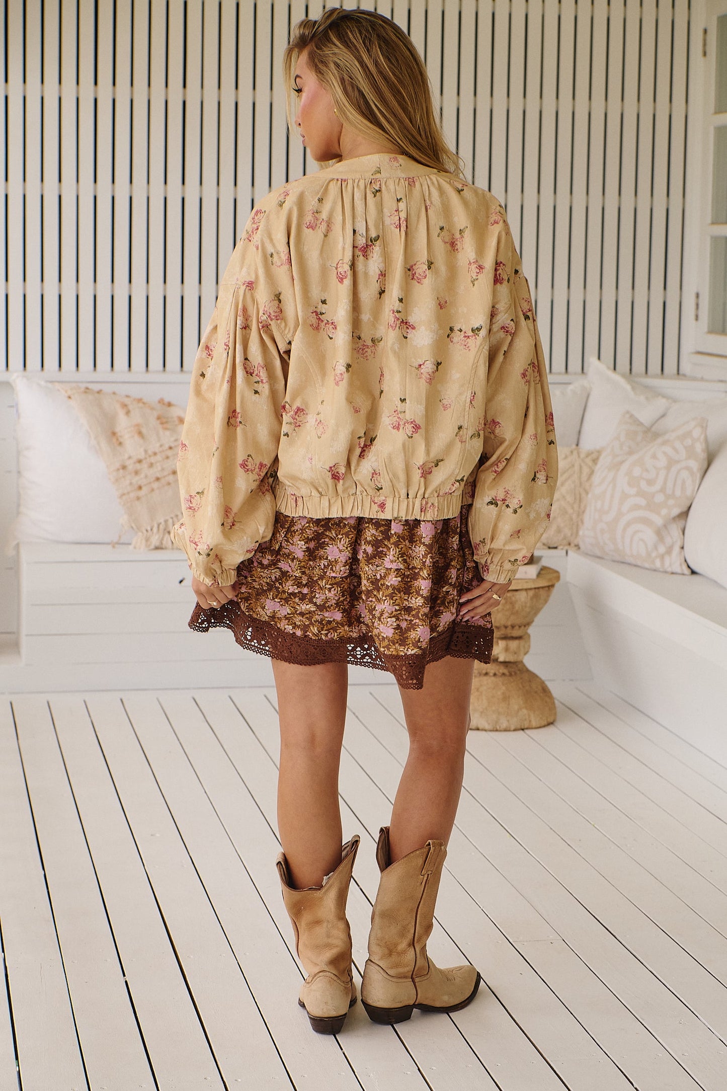 Free People Rory Bomber Jacket