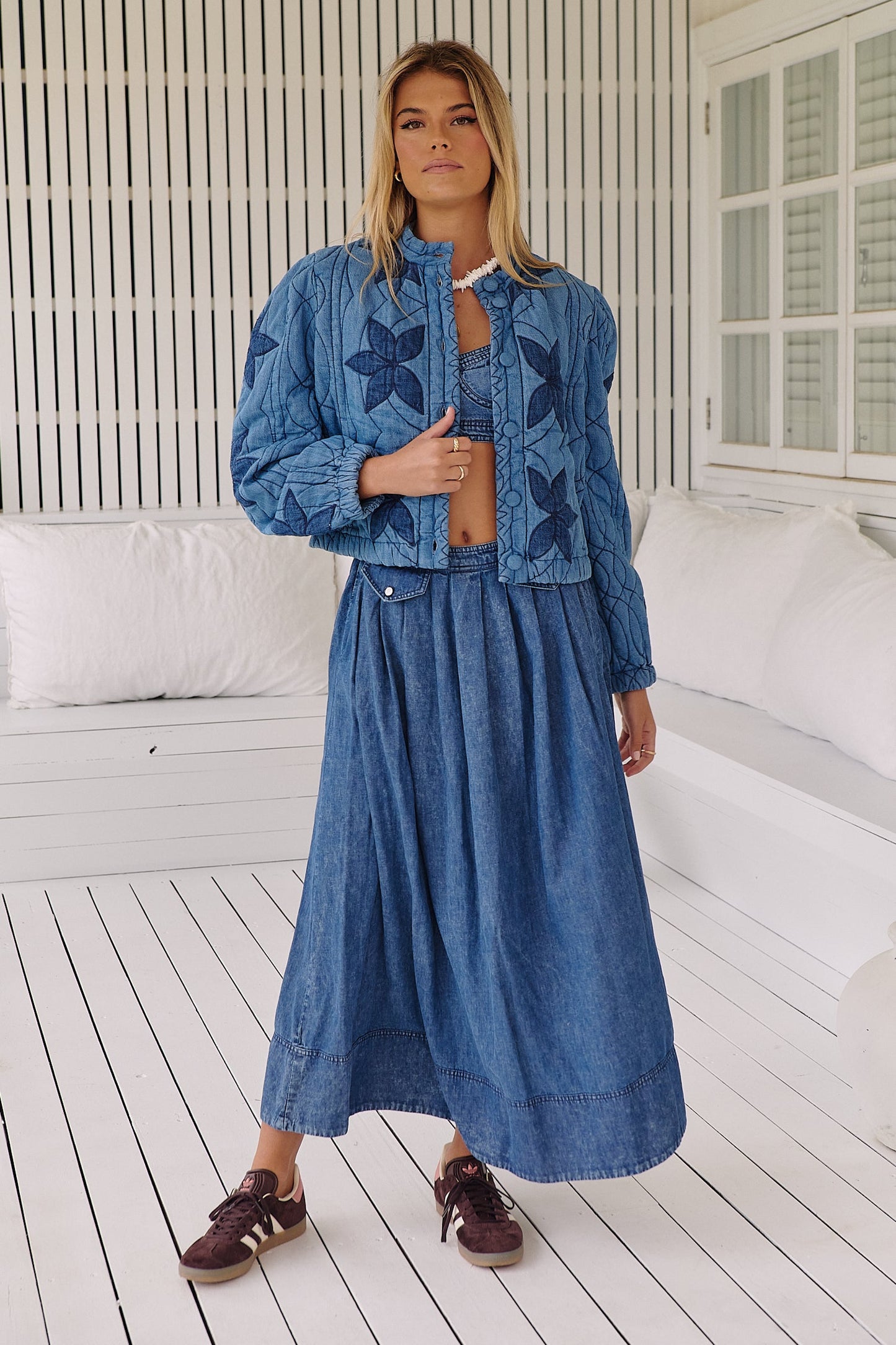 Free People Quinn Quilted Jacket