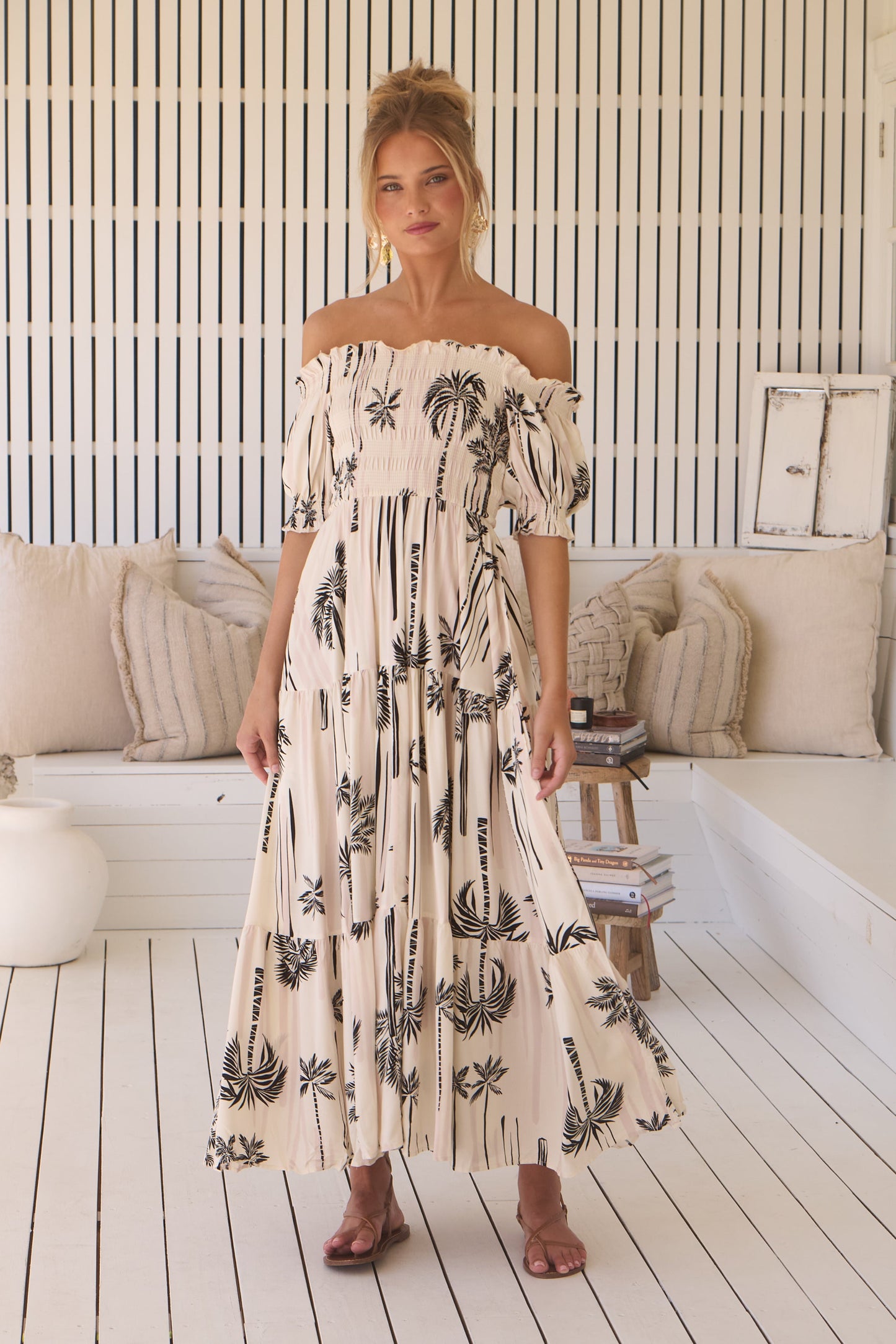 Serene Claudette Maxi Dress
