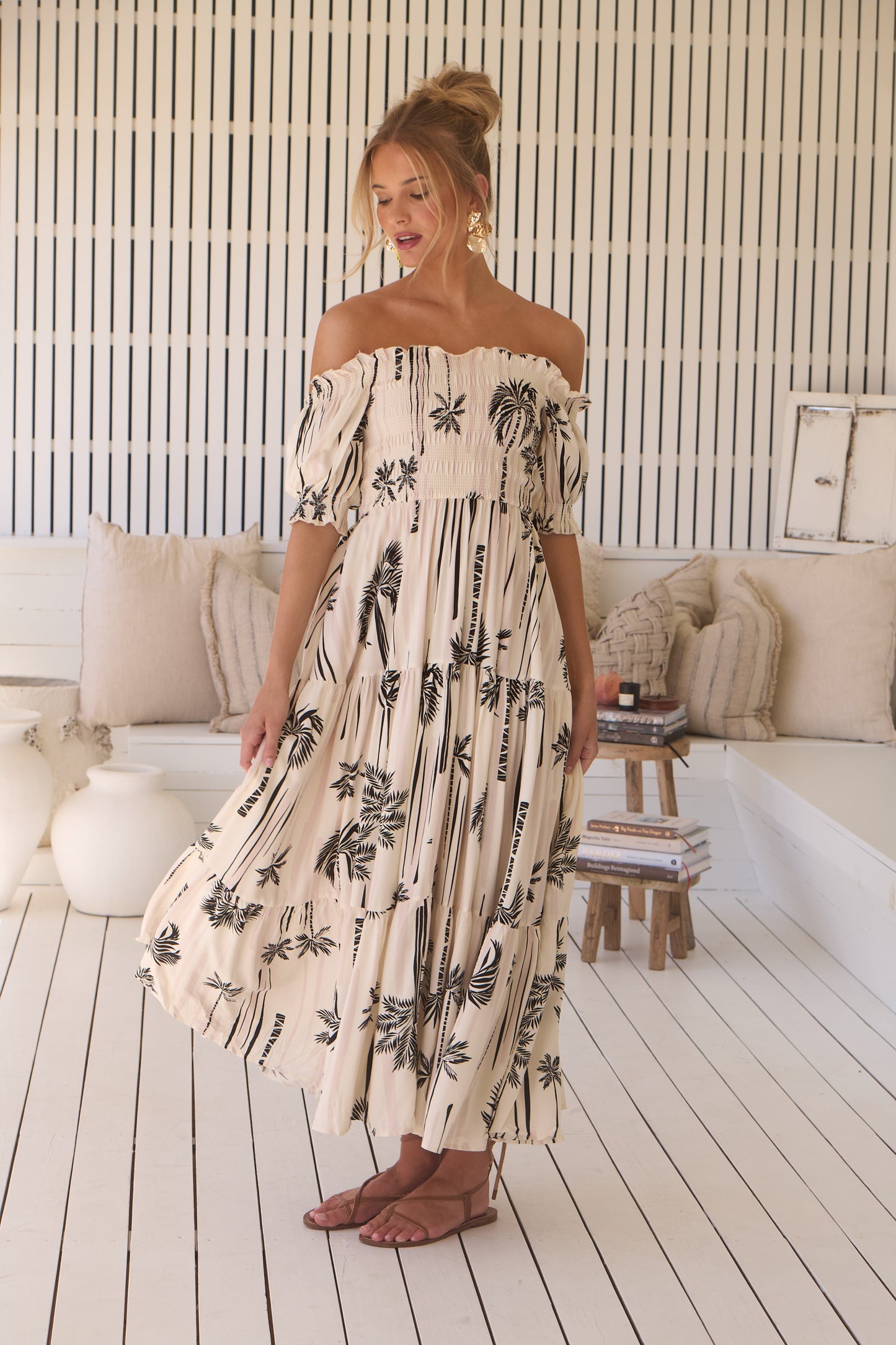 Serene Claudette Maxi Dress