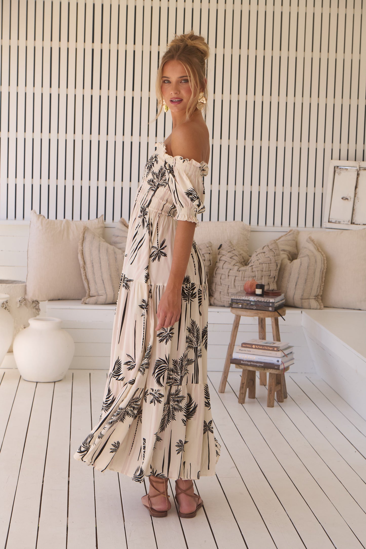 Serene Claudette Maxi Dress