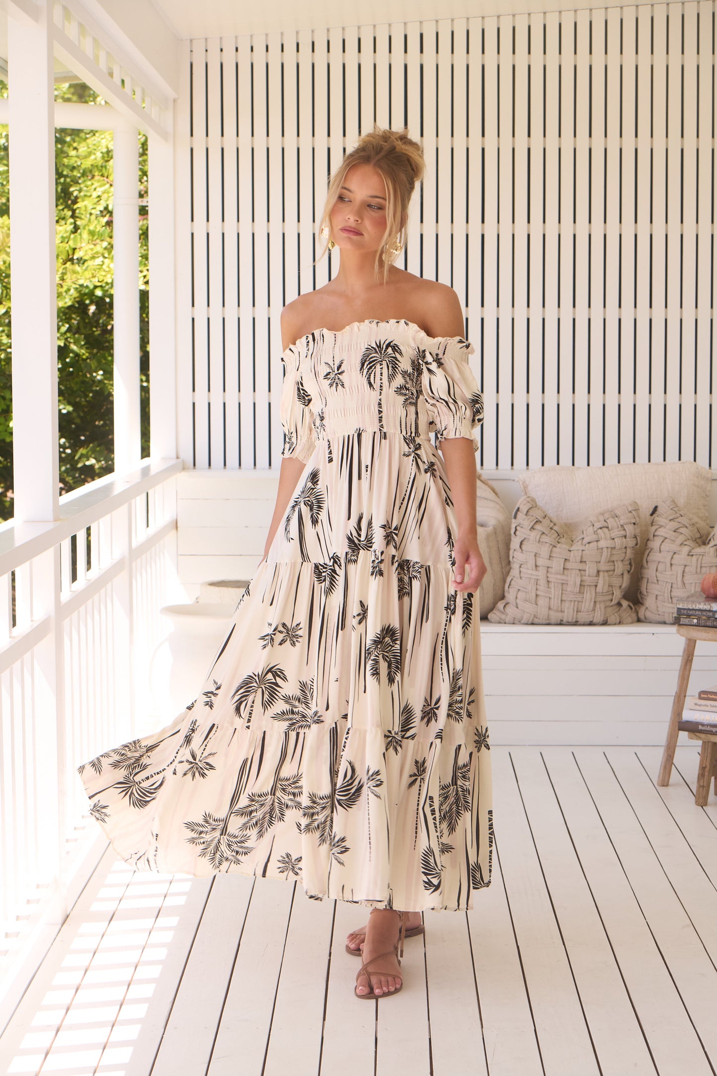 Serene Claudette Maxi Dress