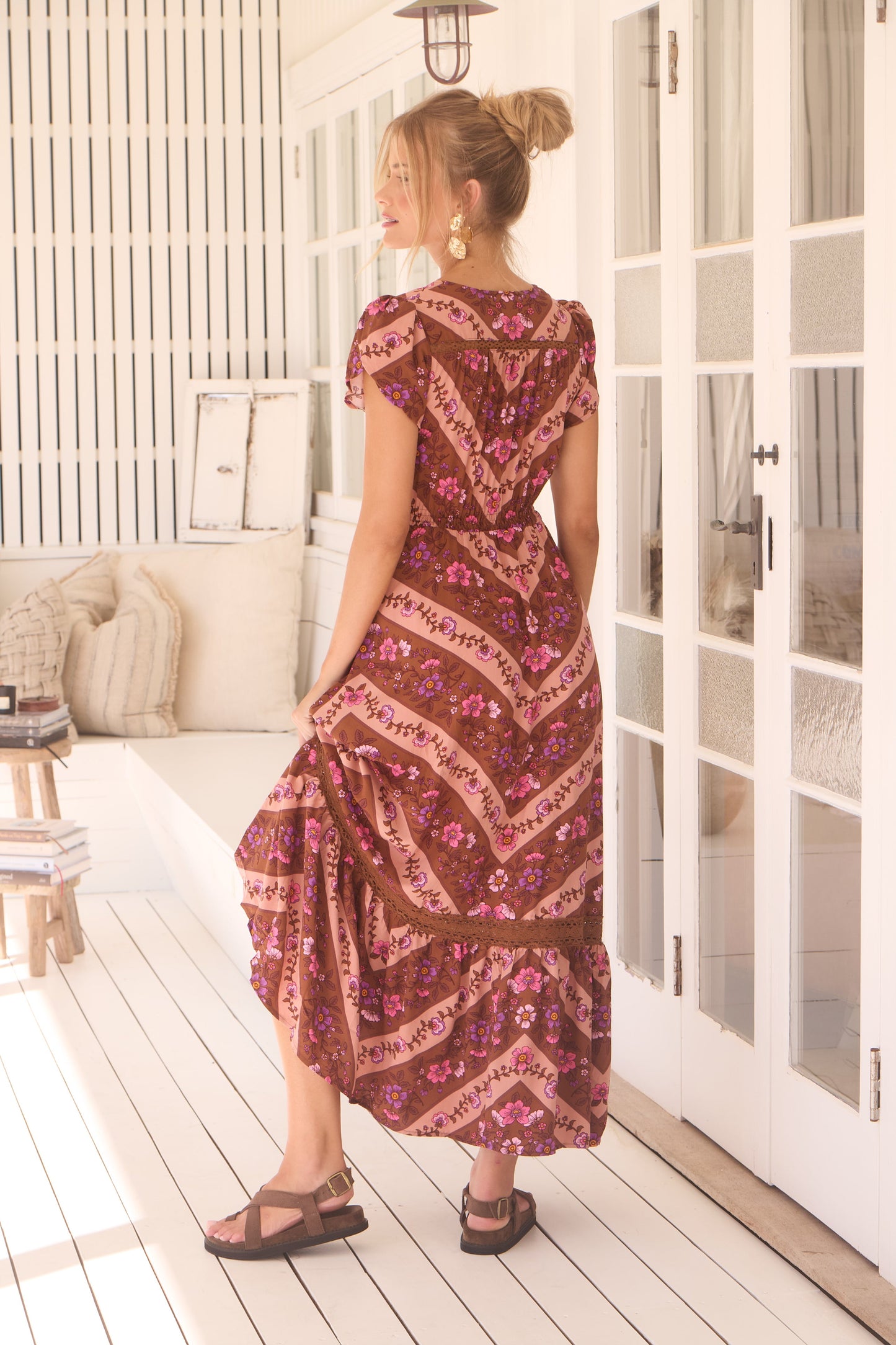 Savanna Carmen Maxi Dress