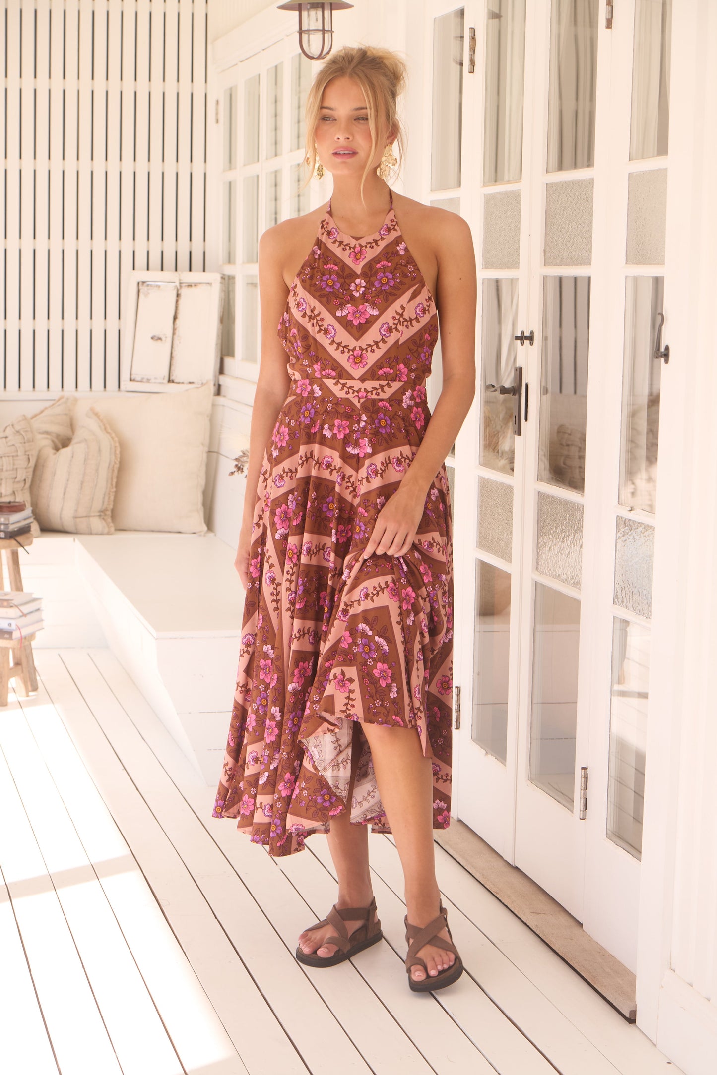 Savanna Dusk Midi Dress
