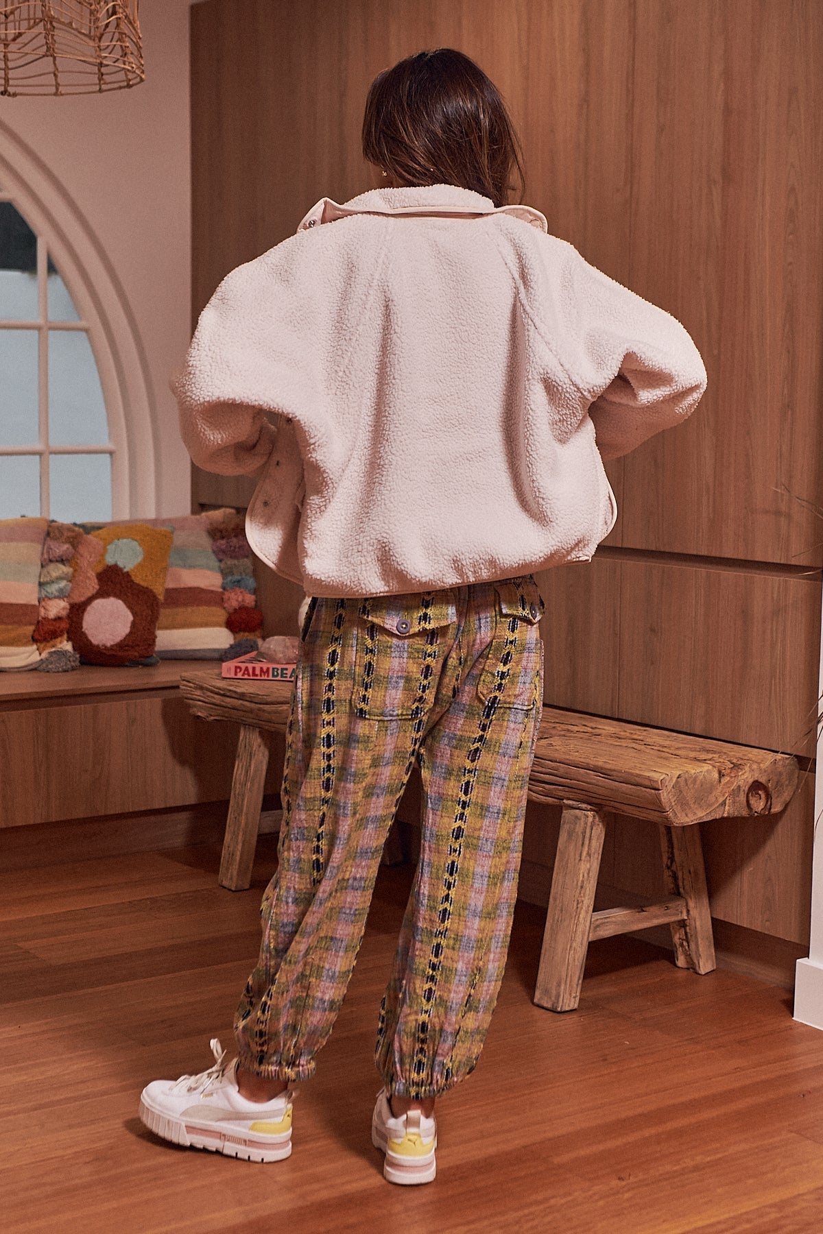 - Ava Cotton Top
- Ella Midi Dress
- Mia Relaxed Pants
- Chloe Denim Jacket