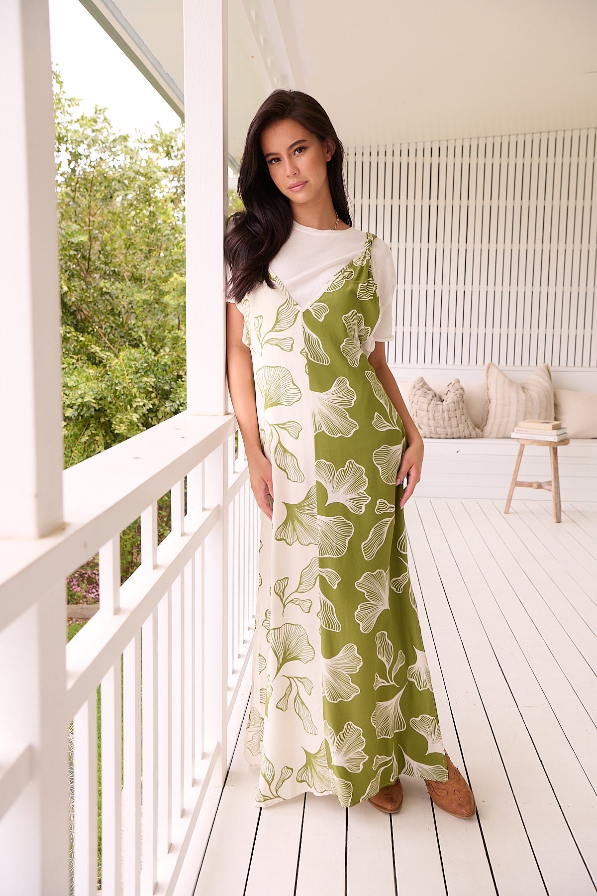 Emery Pinafore Dress by Freda