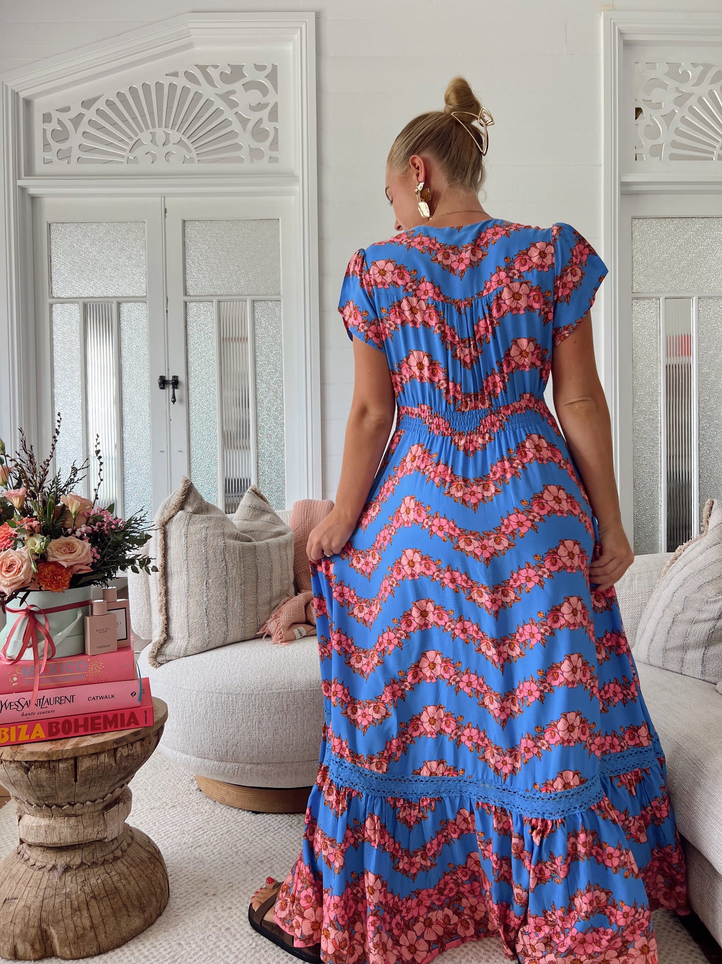 Little Flowers Tabitha Maxi Dress