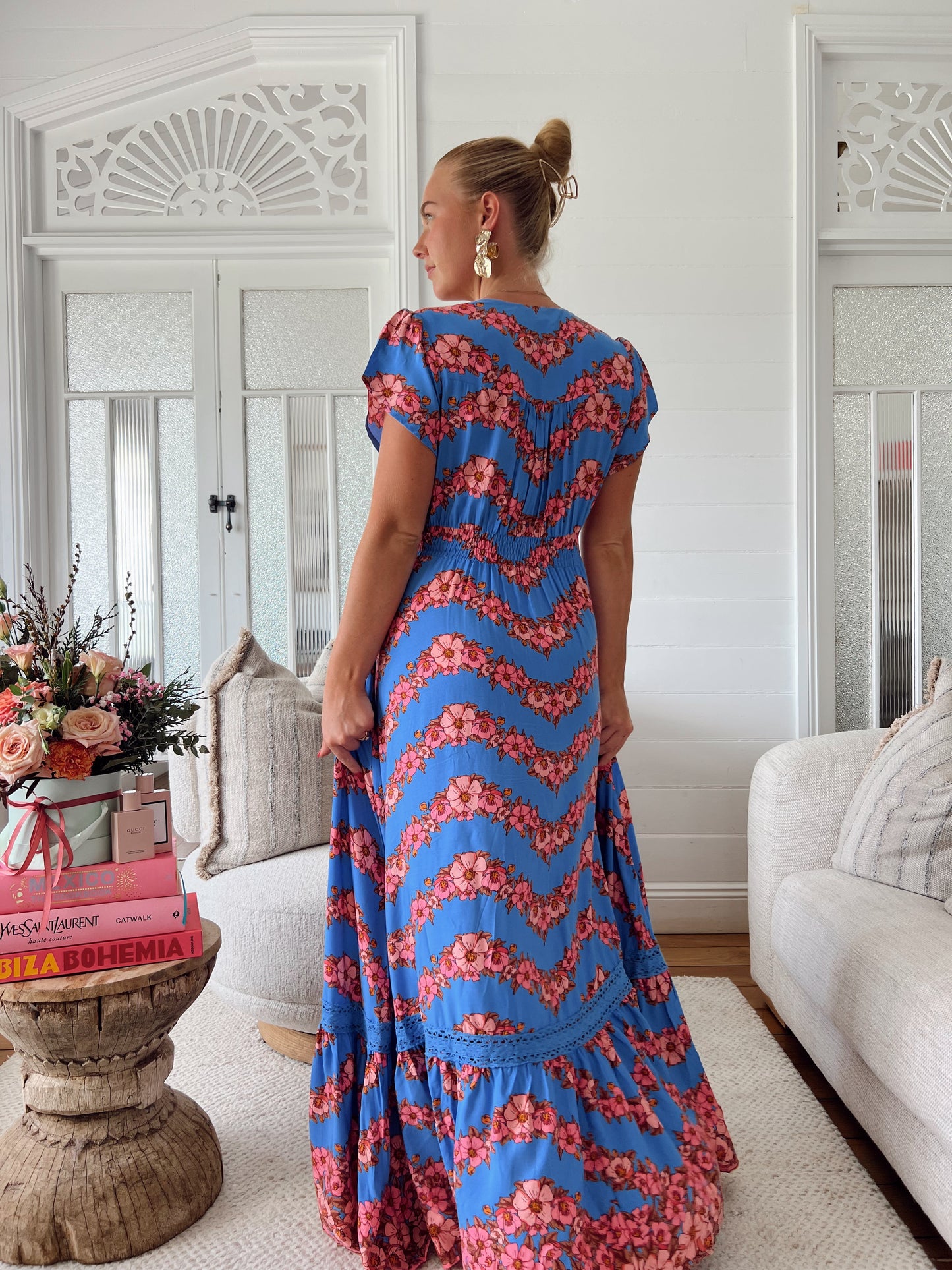 Little Flowers Tabitha Maxi Dress