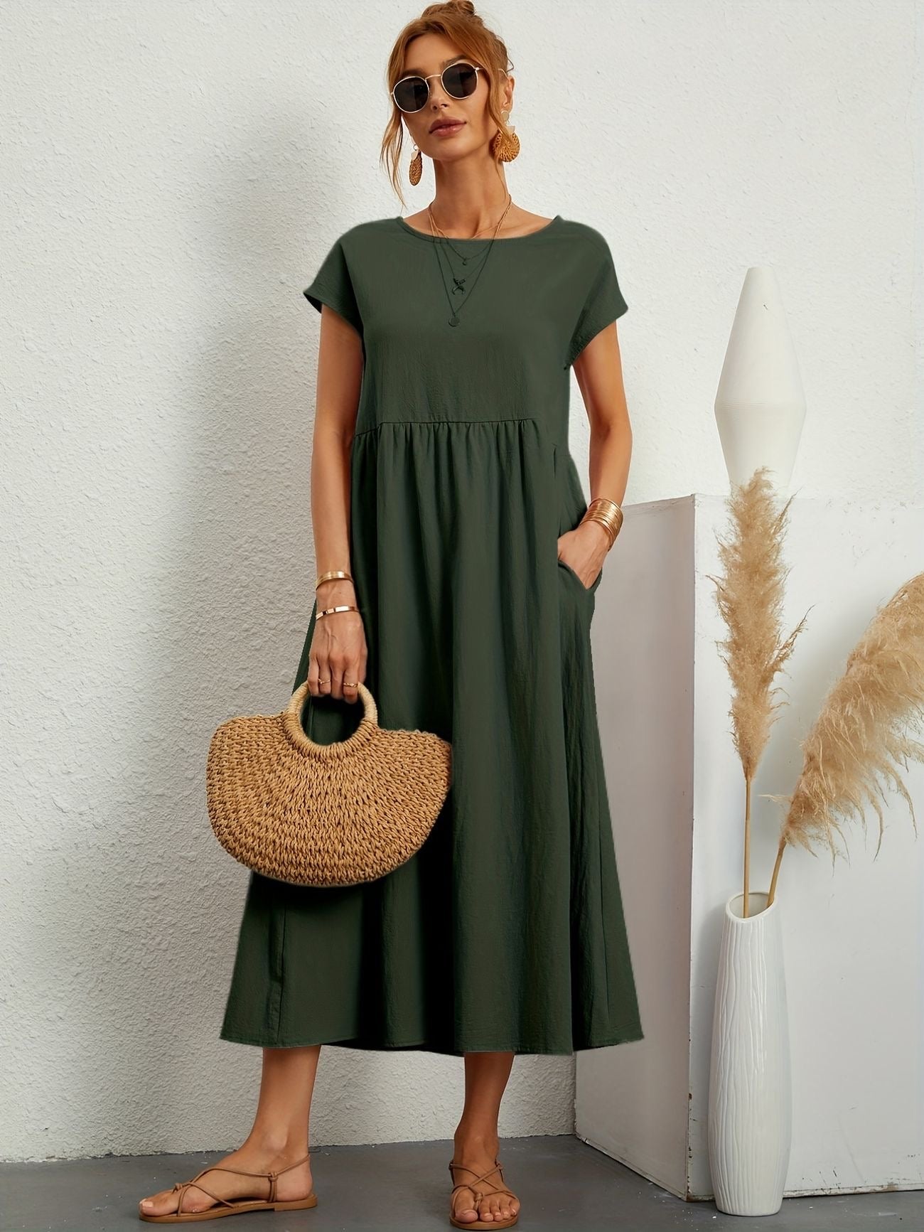 Ciara | Tummy Coverage Dress