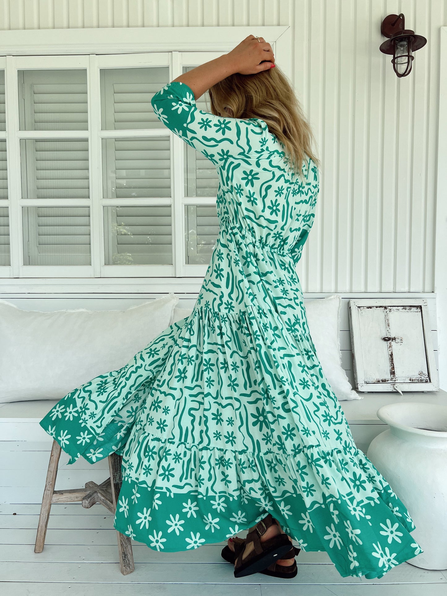 Mint Spritz Tessa Maxi Dress