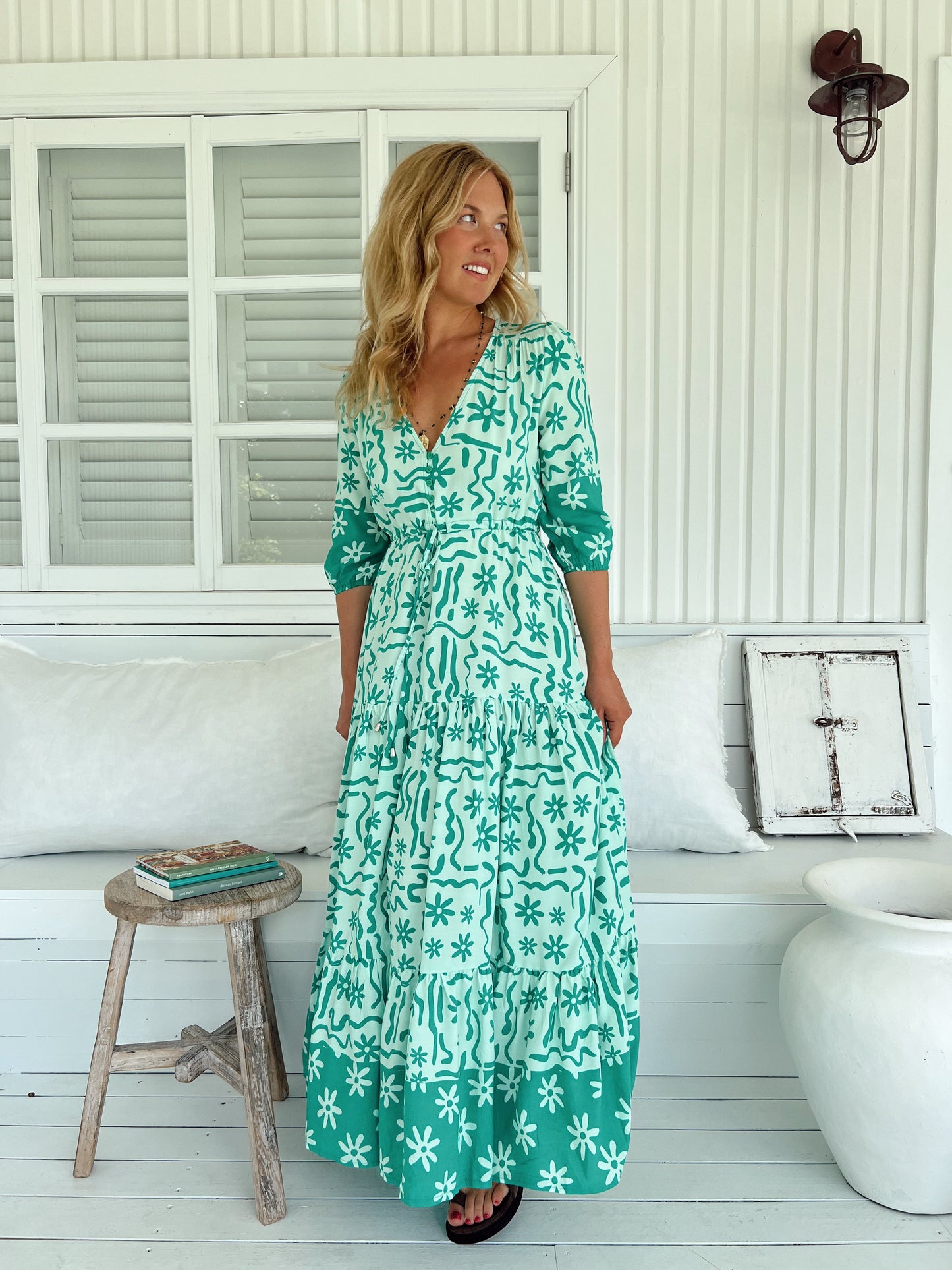 Mint Spritz Tessa Maxi Dress