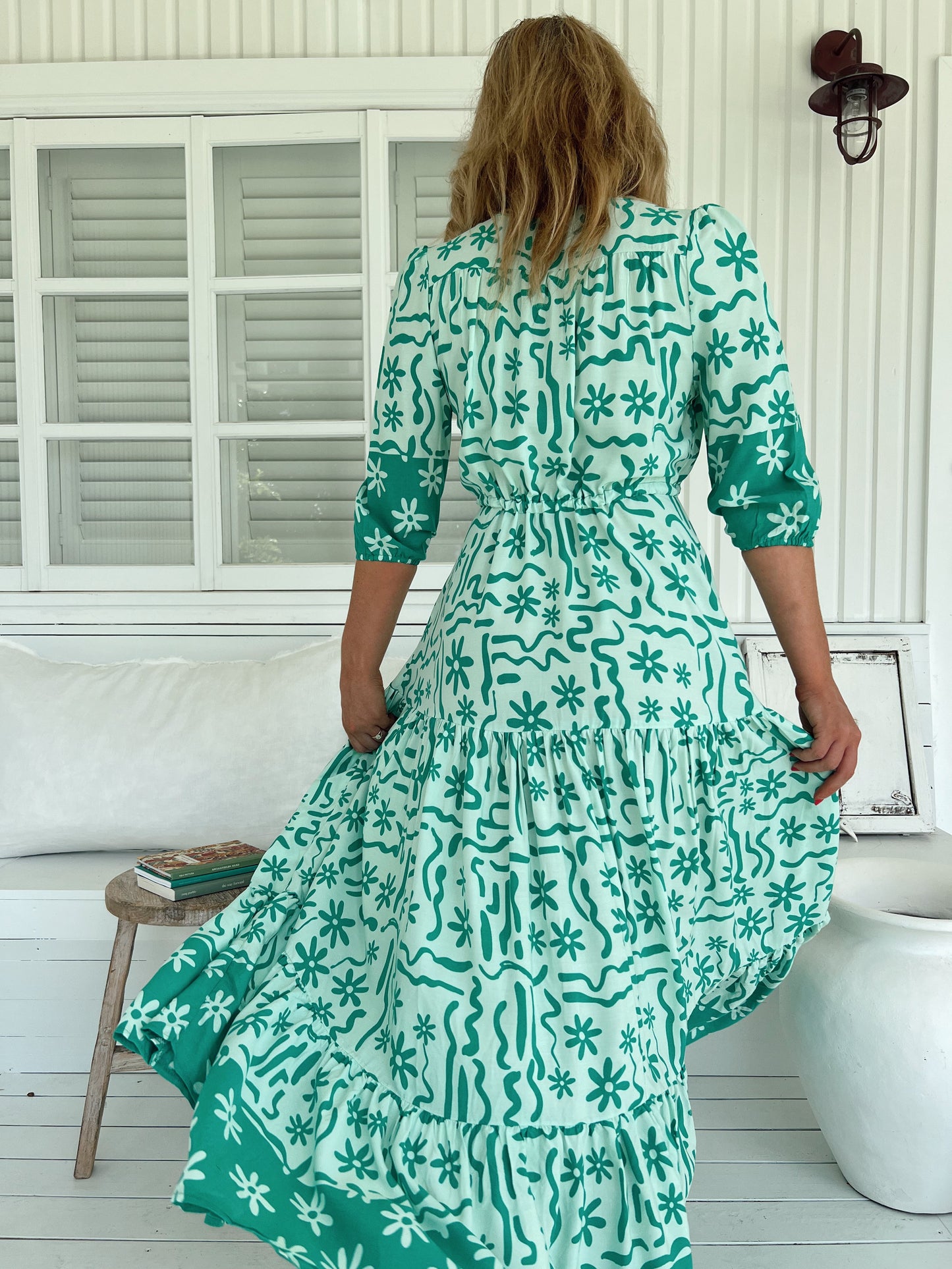 Mint Spritz Tessa Maxi Dress